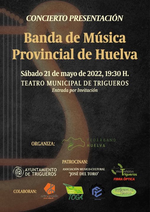 Concierto presentación Banda de Música Provincial de Huelva