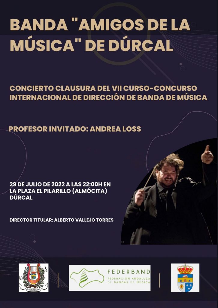 Concierto Clausura del VII Curso-Concurso Internacional de Dirección de Banda de Música
