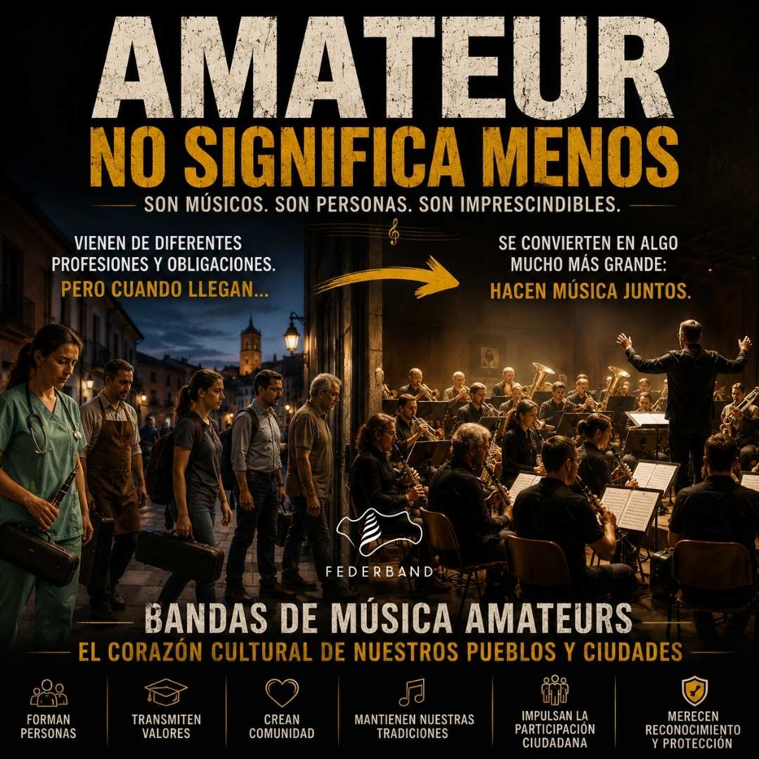 Amateur no significa menos: el enorme valor de nuestras bandas de música