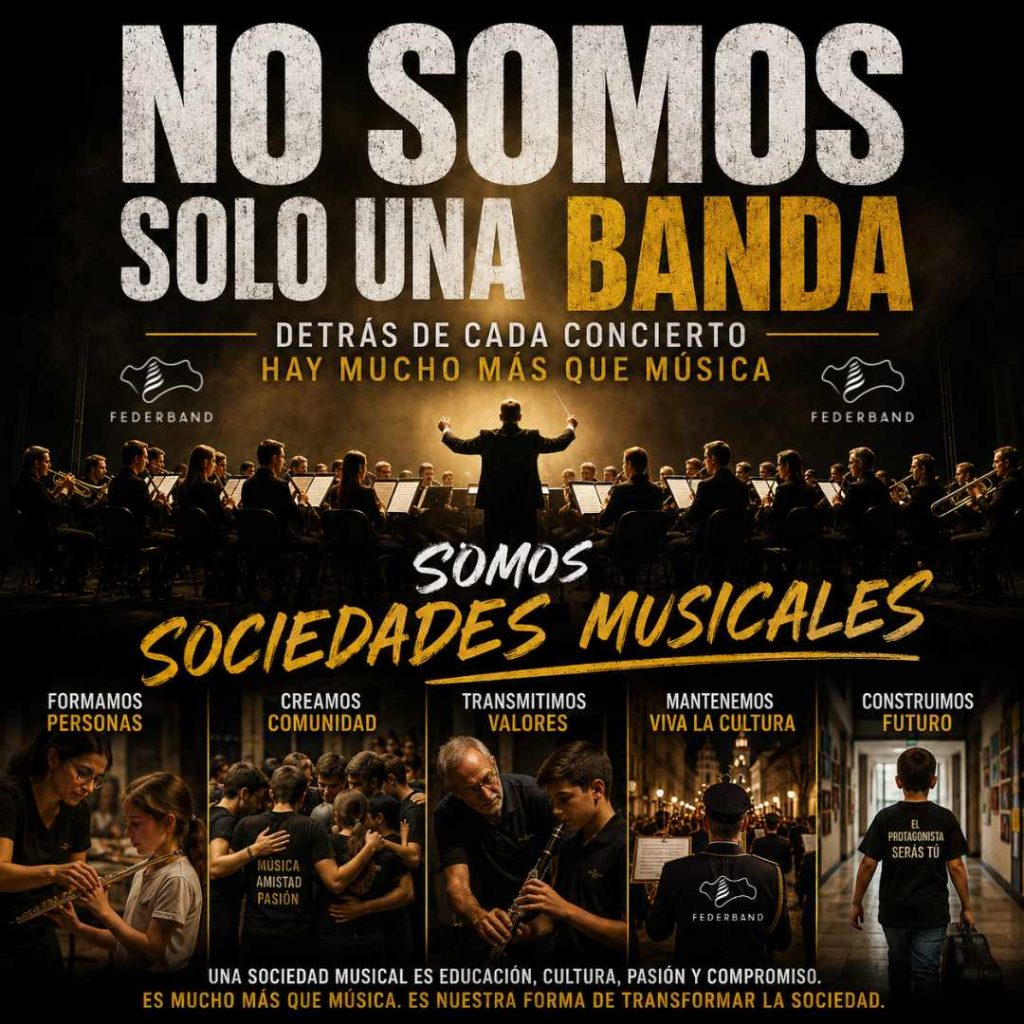 No somos solo una banda: somos una Sociedad Musical