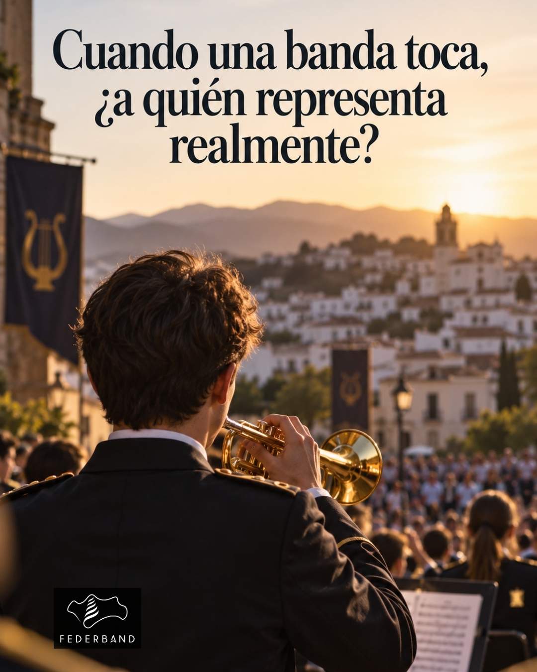 Cuando una banda toca, ¿a quién representa realmente?